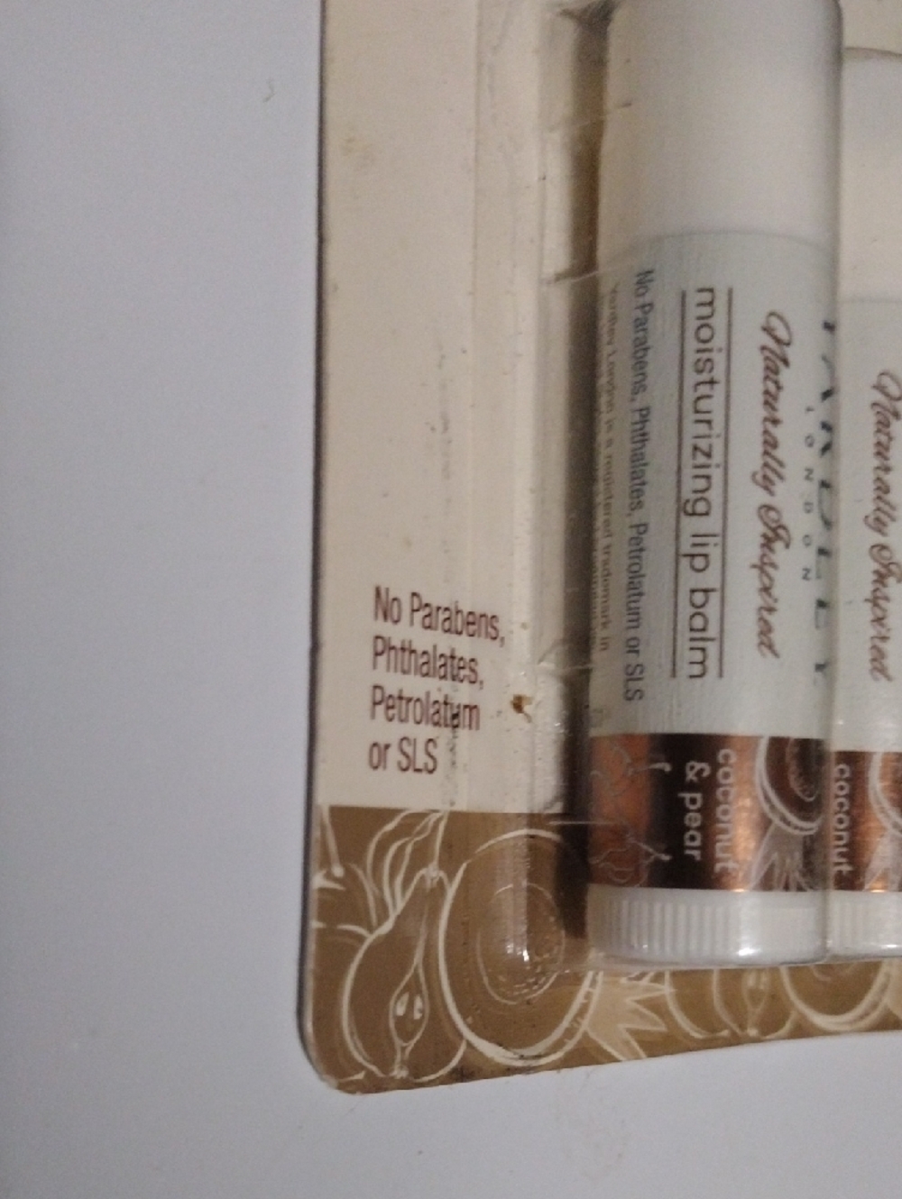 Yardley London Coconut Pear Moisturizing Lip Balm Duo - Cream - Picture 5 of 6
